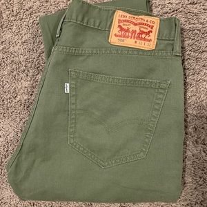 Levi's 508 Olive 33x32